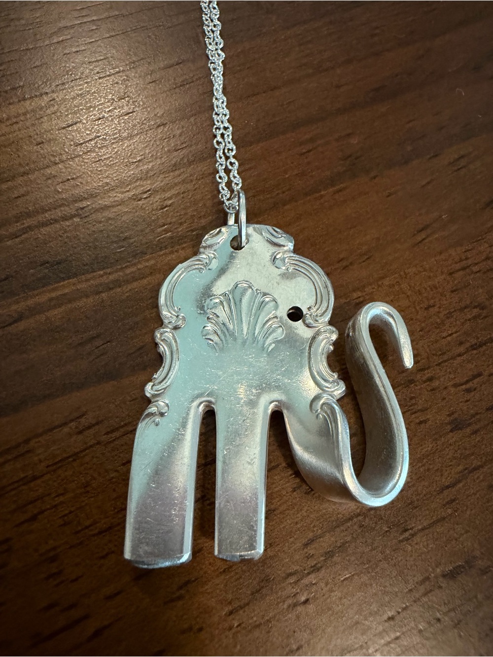 Elephant Fork Necklace